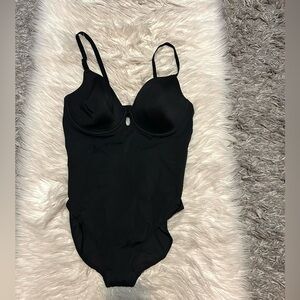 Black All-In-One Bodysuit – Tummy Control